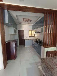 Kitchen Image of 1500 Sq.ft 3 BHK Villa for rent in Kalali Vadodara for Rs. 23000
