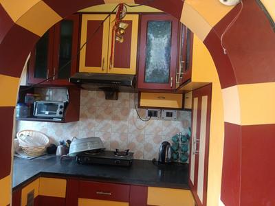 Kitchen Image of 948 Sq.ft 2 BHK Apartment / Flat for sale in Baguiati Kolkata for Rs. 4400000
