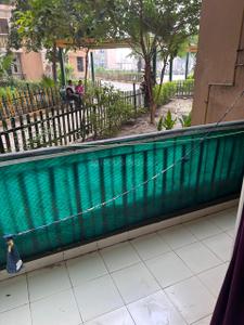 Balcony Image of 950 Sq.ft 2 BHK Apartment / Flat for rent in Amrapali Zodiac, Sector 120 Noida for Rs. 25000