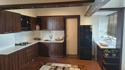 Kitchen Image of 1435 Sq.ft 3 BHK Apartment / Flat for sale in Travancore Whiteland Luxury Apartments, Vennala Kochi for Rs. 9500000