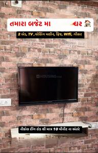 Living Room Image of 558 Sq.ft 1 RK Apartment / Flat for rent in Sakar Raj Residency, Kathwada Ahmedabad for Rs. 11000
