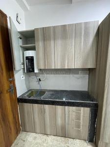 Kitchen Image of 950 Sq.ft 1 RK Apartment / Flat for rent in Sector 17 Gurgaon for Rs. 24000
