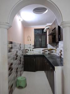 Kitchen Image of 1200 Sq.ft 3 BHK Builder Floor for rent in Sector 49 Noida for Rs. 25000