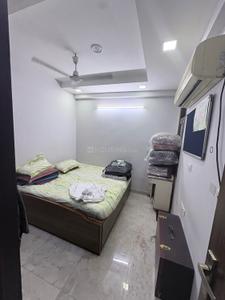 Bedroom Image of 1800 Sq.ft 3 BHK Builder Floor for rent in AGCR Enclave New Delhi for Rs. 60000
