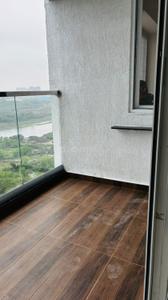 Balcony Image of 1600 Sq.ft 3 BHK Apartment / Flat for rent in Vilas Yashwin Orizzonte, Chokhi Dhani Pune for Rs. 55000
