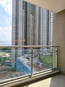 Bedroom One Image of 1404 Sq.ft 3 BHK Apartment / Flat for rent in Runwal The Central Park, Chinchwad Pune for Rs. 50001