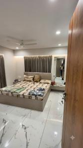 Bedroom Image of 1252 Sq.ft 2 BHK Apartment / Flat for rent in Swagat Clifton, New Althan Surat for Rs. 30000