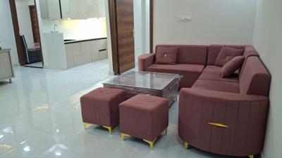 Living Room Image of 1200 Sq.ft 3 BHK Apartment / Flat for rent in Parth Avenue, Siroli Jaipur for Rs. 32000