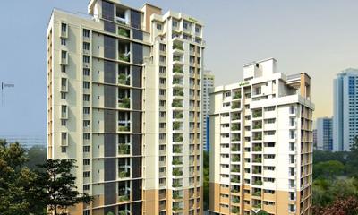 Image of 1710 Sq.ft 3 BHK Apartment / Flat for sale in Veegaland Petunia And Begonia, Kaloor, Kochi for Rs. 18500000