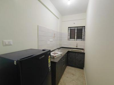 Kitchen Image of 800 Sq.ft 1 BHK Apartment / Flat for rent in Hulimavu Bengaluru for Rs. 20000