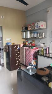 Kitchen Image of 660 Sq.ft 2 BHK Apartment / Flat for sale in New Karelibaug Vadodara for Rs. 3500000