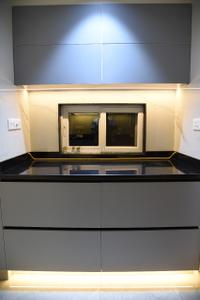 Kitchen Image of 1350 Sq.ft 2 BHK Apartment / Flat for rent in NSL East County Tower 1, Uppal Hyderabad for Rs. 40000