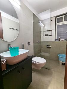 Bathroom Image of 1500 Sq.ft 3 BHK Apartment / Flat for rent in Shri 4 Taljai Hills, Dhankawadi Pune for Rs. 40000