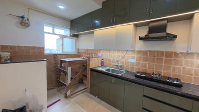 Kitchen Image of 1600 Sq.ft 3 BHK Apartment / Flat for rent in Prestige Valley Crest, Bejai Mangalore for Rs. 55000