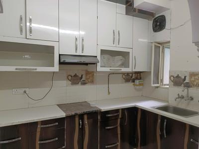 Kitchen Image of 1100 Sq.ft 3 BHK Apartment / Flat for sale in CGHS Saubhagya Apartment, Sector 9 Rohini New Delhi for Rs. 21200000