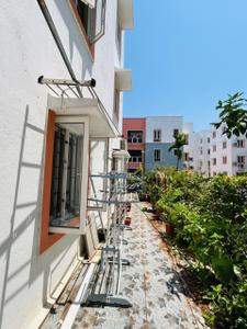 Balcony Image of 1800 Sq.ft 3 BHK Apartment / Flat for rent in The Central Park South, Sholinganallur Chennai for Rs. 50000