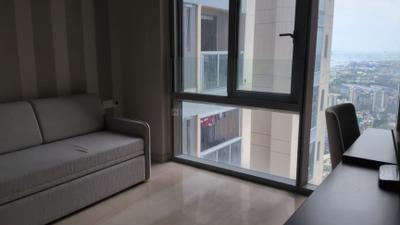 Bedroom Image of 1200 Sq.ft 3 BHK Apartment / Flat for rent in Piramal Aranya, Byculla Mumbai for Rs. 200000