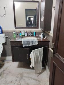 Bathroom Image of 1200 Sq.ft 2 BHK Builder Floor for rent in Hauz Khas New Delhi for Rs. 60000