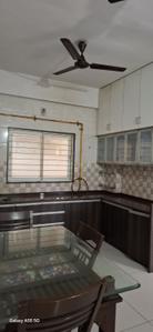 Kitchen Image of 1050 Sq.ft 2 BHK Apartment / Flat for rent in Samanvay West Park, New Alkapuri Vadodara for Rs. 22000