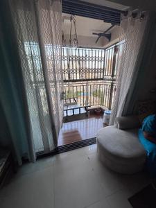 Balcony Image of 1000 Sq.ft 2 BHK Apartment / Flat for rent in Lodha Paradise, Thane West Thane for Rs. 45000