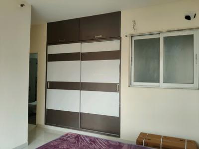 Bedroom Image of 1690 Sq.ft 3 BHK Apartment / Flat for rent in Kasarvadavali Thane for Rs. 48000