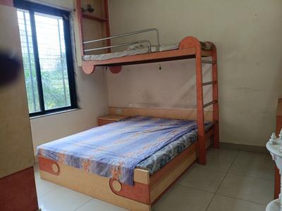 Bedroom Image of 816 Sq.ft 2 BHK Apartment / Flat for rent in Evershine Millennium Paradise, Kandivali East Mumbai for Rs. 55000