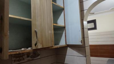 Kitchen Image of 600 Sq.ft 1 BHK Builder Floor for rent in Vaishali Ghaziabad for Rs. 13000
