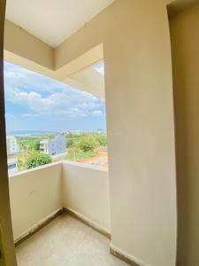 Balcony Image of 1020 Sq.ft 2 BHK Apartment / Flat for sale in Nakshita Gardens II, Yadava Jaggaraju Peta Visakhapatnam for Rs. 3600000