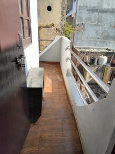 Balcony Image of 650 Sq.ft 3 BHK Apartment / Flat for rent in Burari New Delhi for Rs. 12500