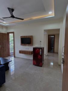 Hall Image of 750 Sq.ft 1 BHK Builder Floor for rent in Mahalakshmi Nagar Indore for Rs. 17000