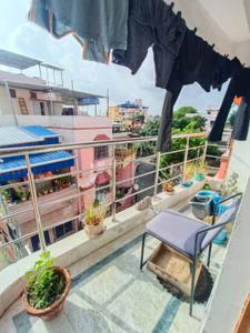 Balcony Image of 1050 Sq.ft 2 BHK Apartment / Flat for sale in Behala Kolkata for Rs. 4800000