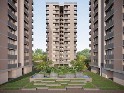 Image of 2335 Sq.ft 3 BHK Apartment / Flat for rent in Shivalik Green View, Shantigram, Ahmedabad for Rs. 48000