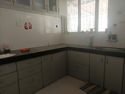 Kitchen Image of 1350 Sq.ft 3 BHK Villa for rent in Jhala Tranquillity Phase 2, Shewalewadi Pune for Rs. 40000