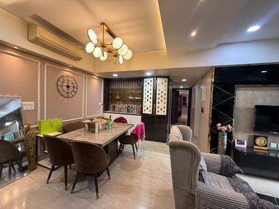 Living Room Image of 1200 Sq.ft 3 BHK Apartment / Flat for rent in Lodha Sterling, Thane West Thane for Rs. 80000