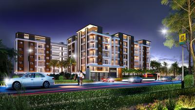 Building Image of 1347 Sq.ft 2 BHK Apartment / Flat for sale in Patia Bhubaneswar for Rs. 8082000