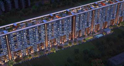 Balcony Image of 1404 Sq.ft 3 BHK Apartment / Flat for sale in Excellaa Tremont, Keshav Nagar Pune for Rs. 13300000