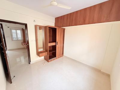 Bedroom Image of 575 Sq.ft 1 BHK Apartment / Flat for rent in Indira Nagar Bengaluru for Rs. 30000