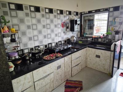 Kitchen Image of 850 Sq.ft 2 BHK Apartment / Flat for sale in Gprn Mangalmurti Residency, Kaulkhed Akola for Rs. 5600000