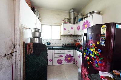 Kitchen Image of 1000 Sq.ft 4 BHK Independent House for sale in Hadapsar Pune for Rs. 12000000