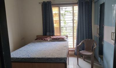 Bedroom Image of the terrace house in Kharghar, Navi Mumbai