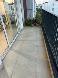 Balcony Image of 2062 Sq.ft 4 BHK Apartment / Flat for rent in Casagrand Royale, Sholinganallur Chennai for Rs. 55000