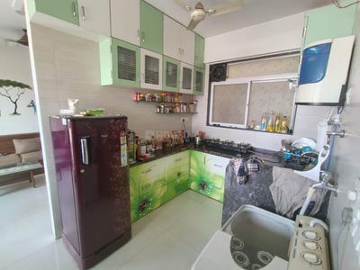 Kitchen Image of 1100 Sq.ft 2 BHK Apartment / Flat for rent in Samraat Symphony 02 , Pathardi Phata Nashik for Rs. 20000