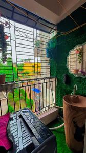 Balcony Image of 801 Sq.ft 2 BHK Apartment / Flat for sale in Spotlight Rainbow, Madhyamgram Kolkata for Rs. 3700000