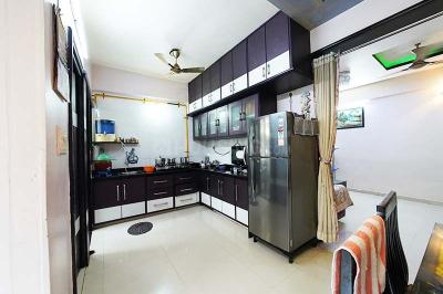 Kitchen Image of 1593 Sq.ft 3 BHK Apartment / Flat for sale in Chandlodia Ahmedabad for Rs. 8600000