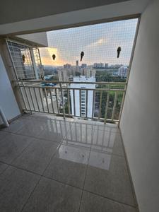 Balcony Image of 1050 Sq.ft 2 BHK Apartment / Flat for rent in Dhanashree Aanand 2, Handewadi Pune for Rs. 20000