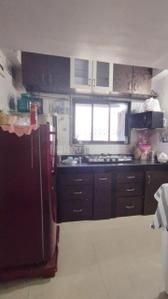 Kitchen Image of 425 Sq.ft 1 BHK Apartment / Flat for rent in Saptarshi CHS, Malad West Mumbai for Rs. 32000