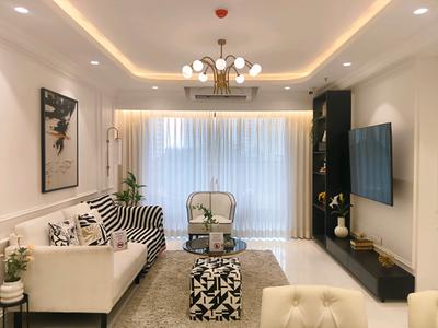 Living Room Image of 1200 Sq.ft 3 BHK Apartment / Flat for sale in Runwal Garden City Cluster 11 Tower 1 2, Dombivli East Thane for Rs. 10000000