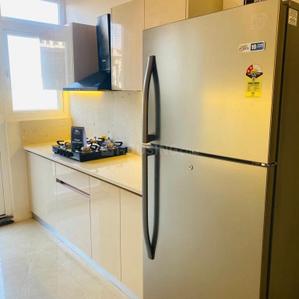 Kitchen Image of 900 Sq.ft 1 BHK Builder Floor for rent in Sector 4 Panchkula for Rs. 16000