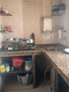 Kitchen Image of 720 Sq.ft 2 BHK Builder Floor for rent in Dhakuria Kolkata for Rs. 20000
