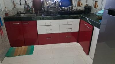 Kitchen Image of 675 Sq.ft 1 BHK Apartment / Flat for sale in Kharghar Navi Mumbai for Rs. 6500000